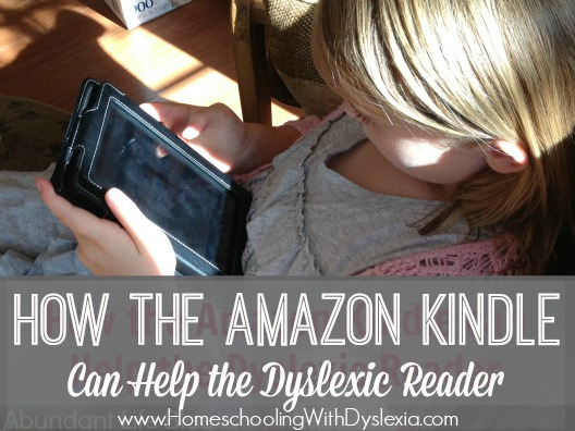  As parents and teachers of dyslexic students, we are always trying to find ways to help these struggling readers learn to enjoy reading and learning. One way you can do this is by using an Amazon Kindle for your dyslexic reader. 