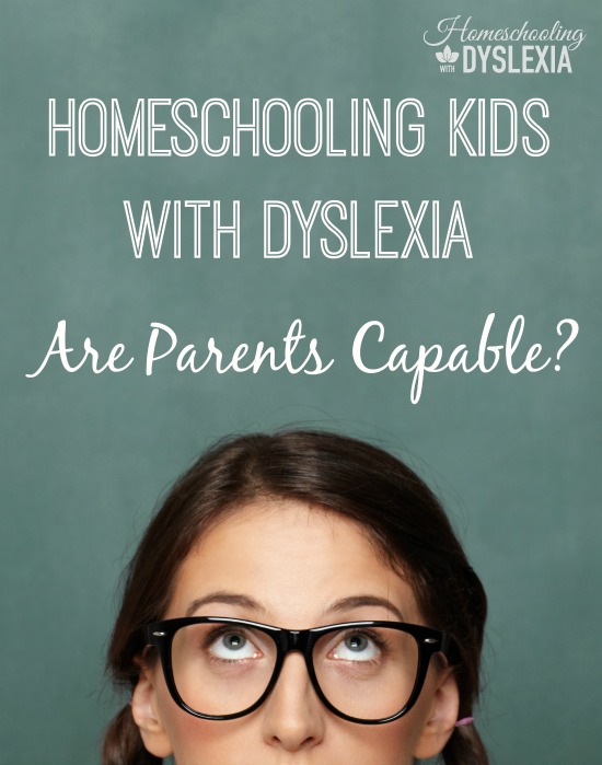 Homeschooling kids with dyslexia, can parents do it? Teaching a child with dyslexia to read, write and spell is a challenge, yes, but with the individualized attention that is inherent in the homeschool environment, not only is it possible, it is actually the best path you can take.