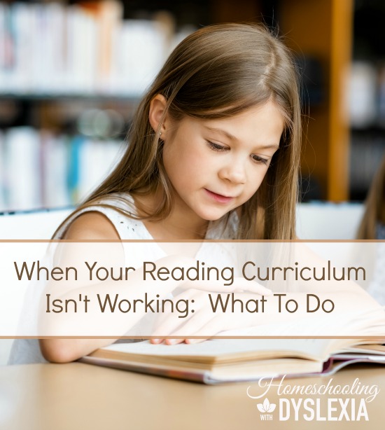 What to do When Your Reading Curriculum Isn't Working