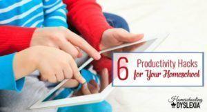 6 Homeschool Productivity Hacks