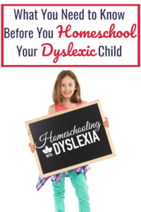There are memories of my early years of homeschooling that I wish I could forget. They were the days that I misunderstood learning, dyslexia, ADD and the beautiful freedom that I had in homeschooling. Before you homeschool kids with dyslexia there are a few things you need to know.
