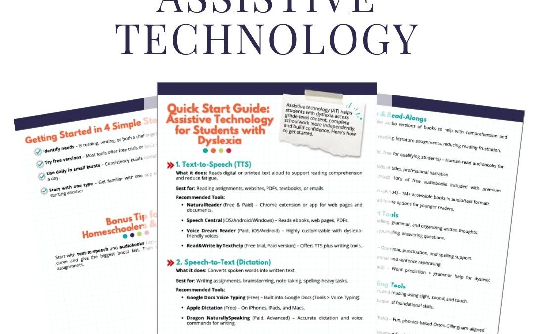 Quick Start Guide to Assistive Technology