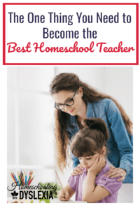 What is one thing you need to become the best homeschool teacher? Sharing some top tips on becoming an amazing homeschool teacher!