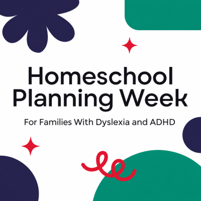 Homeschool Planning Week