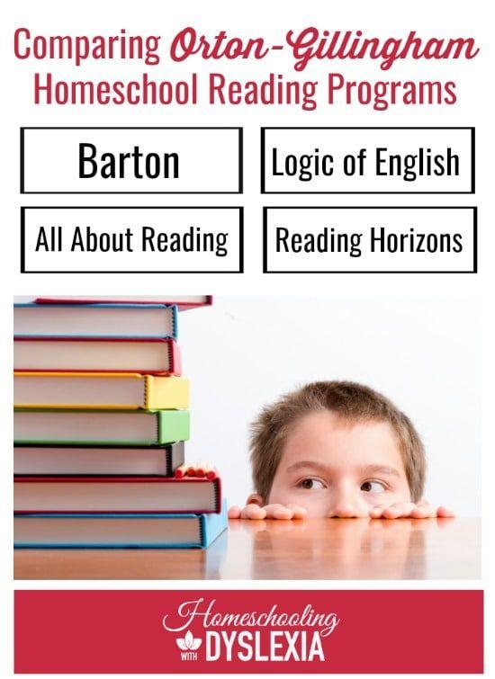 Comparison of The Top 4 Orton Gillingham Reading Programs