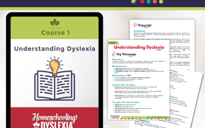 Course 1: Understanding Dyslexia: Transcripts & Key Takeaways