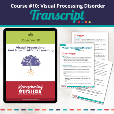 Course 10: Visual Processing: Transcript & Key Takeaways Copy