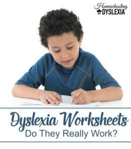 What you need to know about dyslexia worksheets