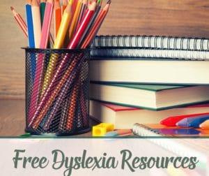 Free Dyslexia Resources