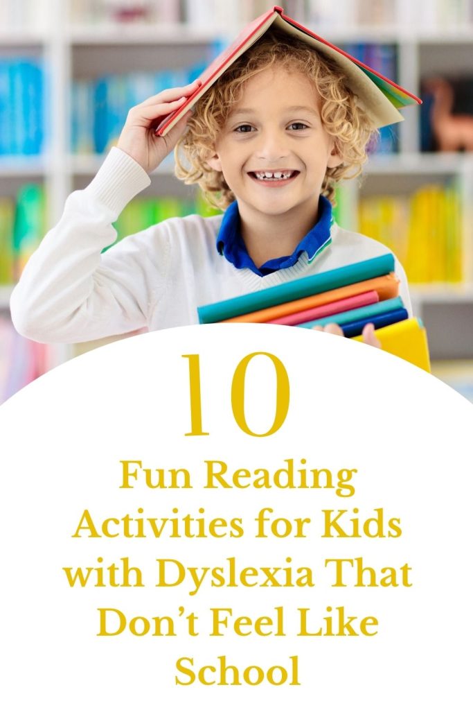 fun and engaging reading activites for kids with dyslexia