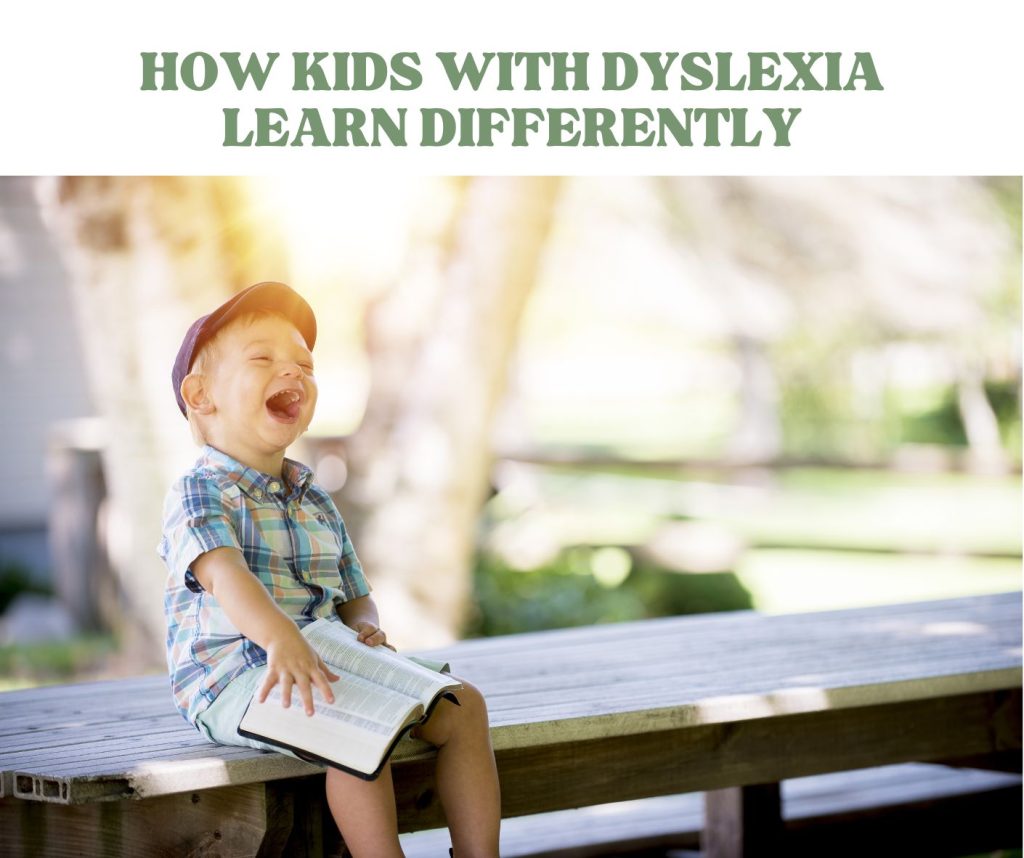 kids with dyslexia learn differently and need to be taught differently
