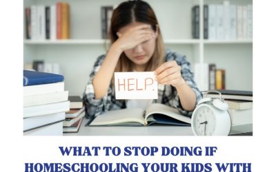 Stop This if Homeschool Feels Overwhelming
