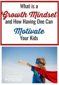 A Growth Mindset Motivates Kids