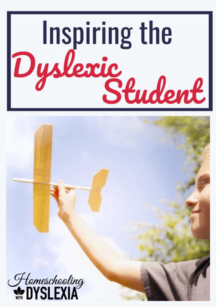 The key to inspiring the dyslexic student to push through the difficulties they experience with reading, writing, and life in general, is to help them find that vision for themselves. How can you do that? Let's find out! 