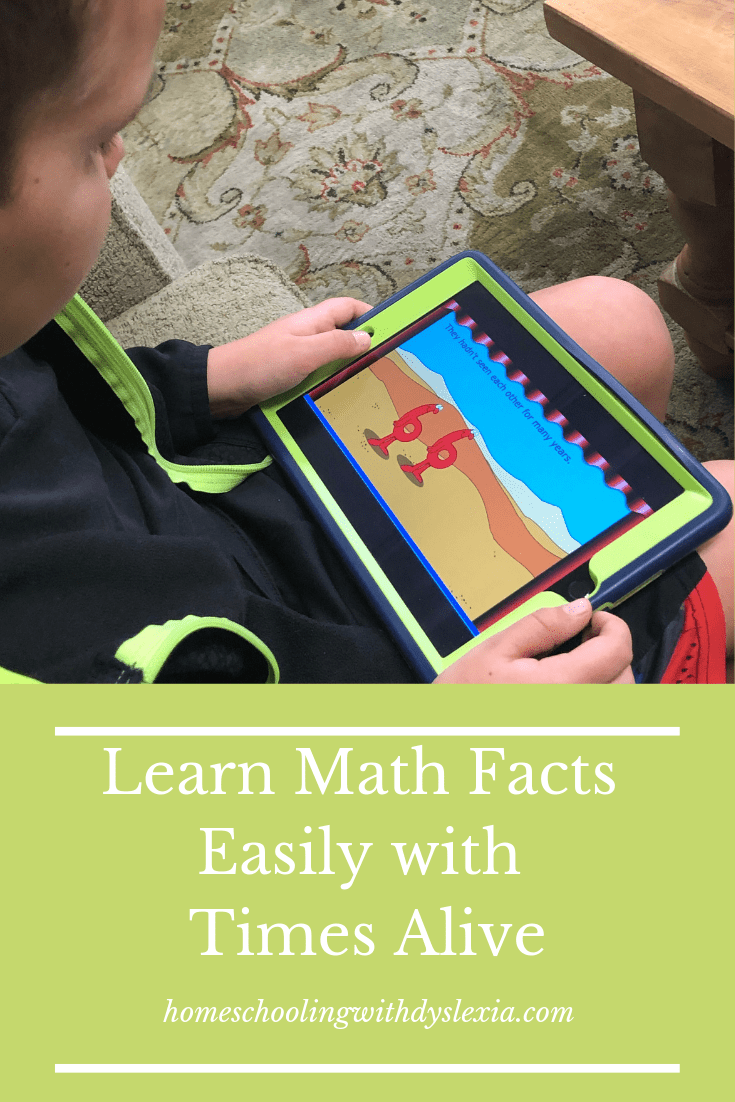 Learn Math Facts Easily With Times Alive