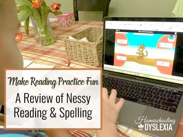 Make Reading Practice Fun:  Nessy Reading and Spelling Review