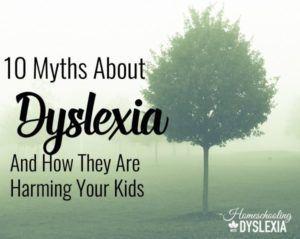 Myths About Dyslexia