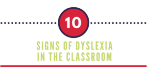 Signs of Dyslexia in the Classroom