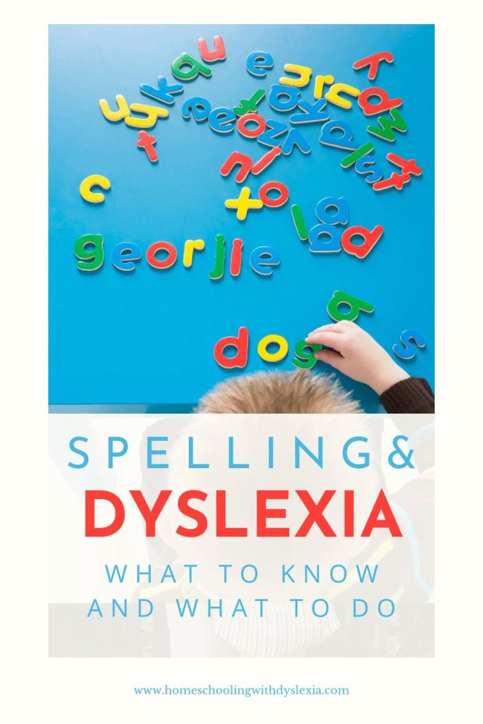how to teach spelling to kids with dyslexia
