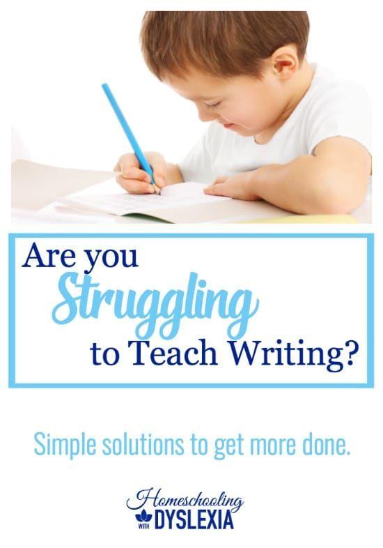 Are You Struggling Teaching Writing This Year?