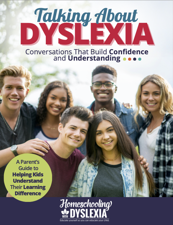 Parents Guide to Talking to Kids About Dyslexia