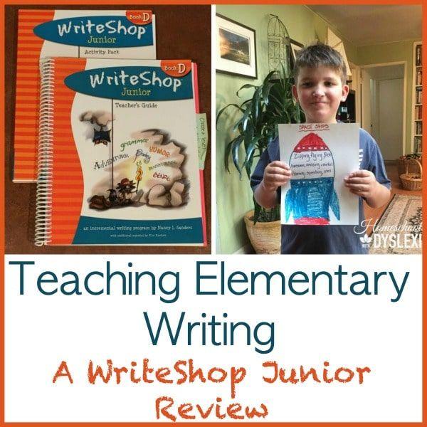 Teaching Elementary Writing A WriteShop Junior Review