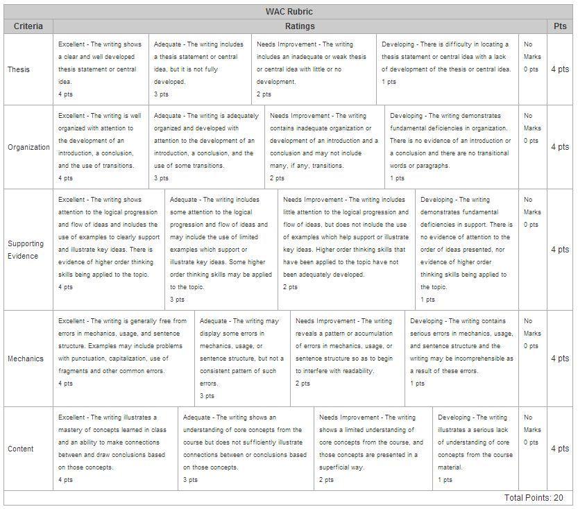 Rubric Template Free from homeschoolingwithdyslexia.com