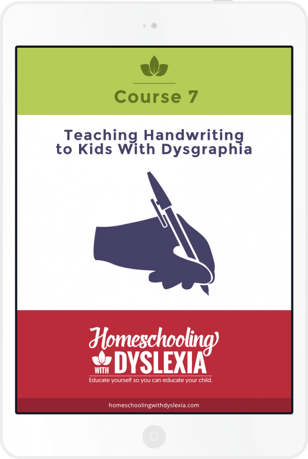 How I Teach Handwriting to my Kids With Dysgraphia Homeschooling with