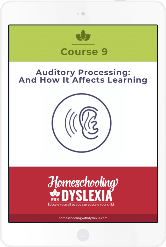 dyslexia auditory processing