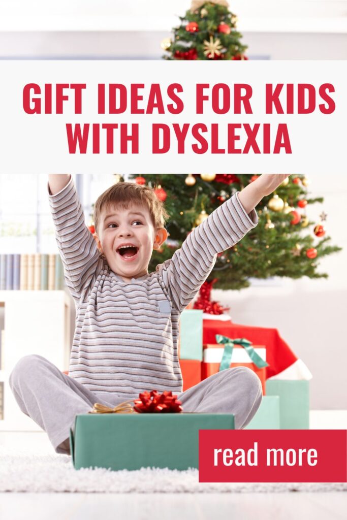 Gifts specifically chosen to help strengthen weaknesses of kids with dyslexia and adhd.