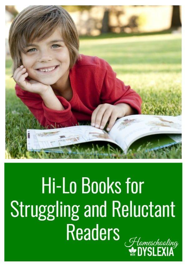 Hi Lo Books For Struggling Or Reluctant Readers Homeschooling With Dyslexia