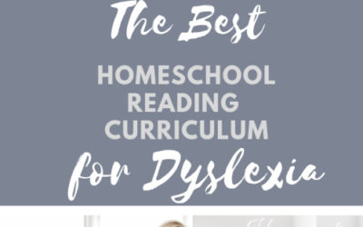 Homeschool Reading Curriculum for Kids With Dyslexia